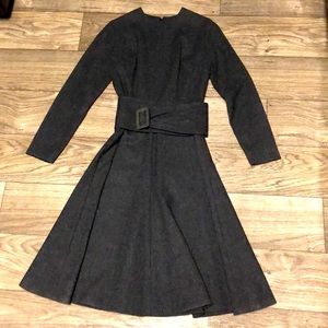 Authentic vintage handmade wool dress